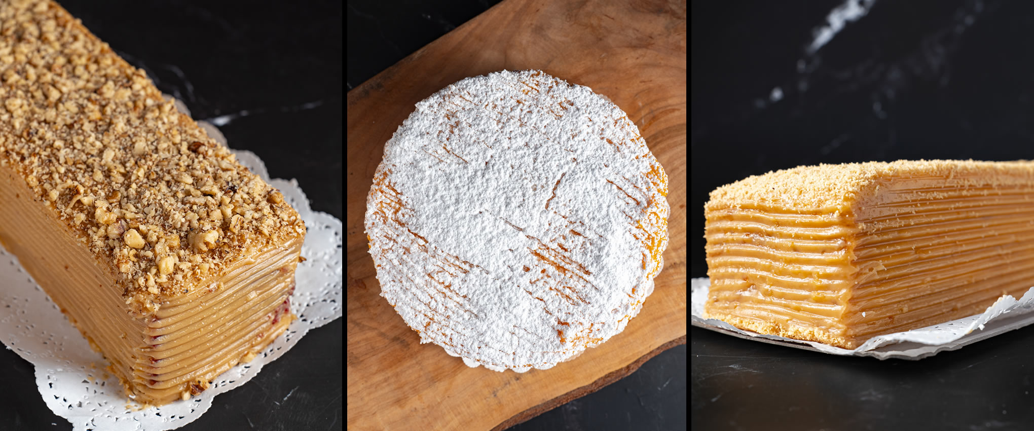 Tortas Hojarascas y panqueques
